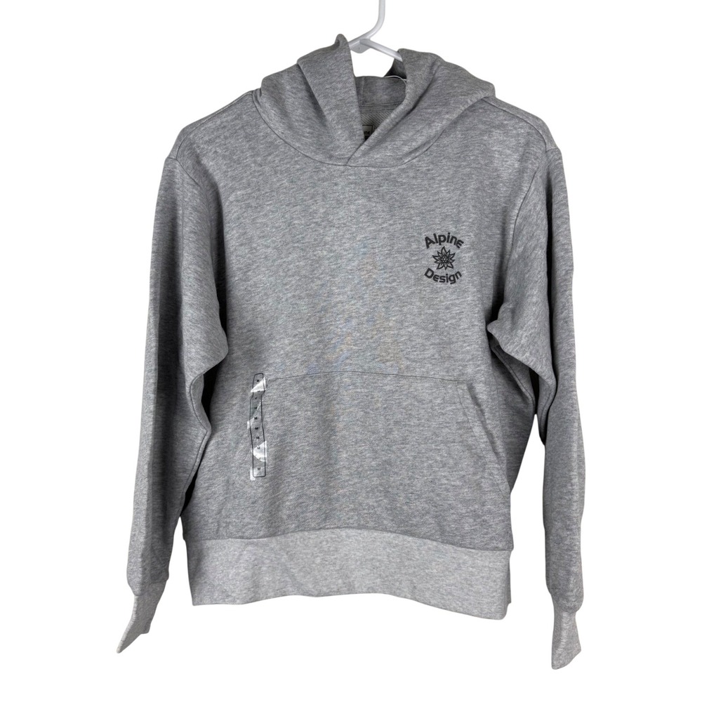 Alpine Design Womens M Hike Hoodie Gray Heather Gorpcore Outdoorsy Athleisure